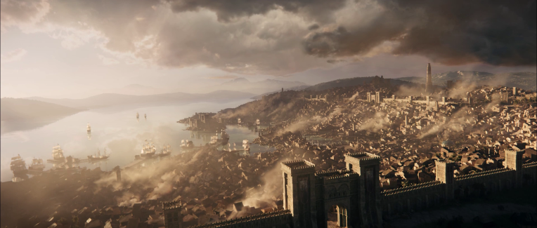 When the fog clear, Baldur’s Gate shines on the banks of the Chionthar River